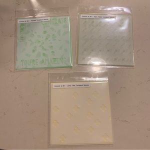 Set of 7 Turnabout Stencils - Concord & 9th